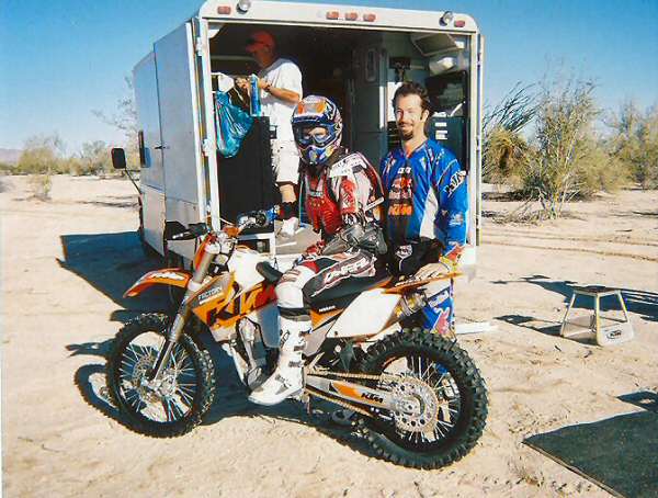 2005 San Felipe 250 Chris and Andy Testing Before The Race
