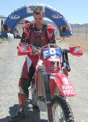 End of Vegas to Reno race (Solo) 1st place 4th overall
