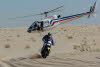 Helicopter watching Andy Grider