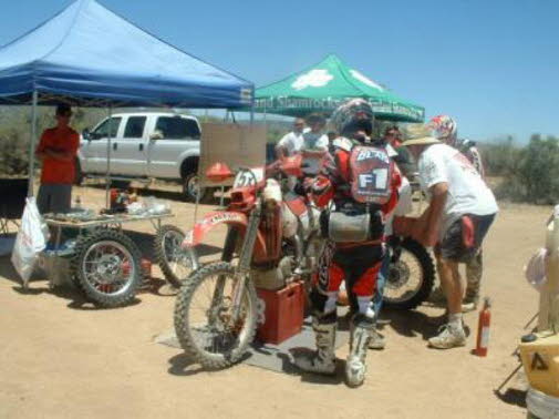 Pit 2 at Baja 500 '04