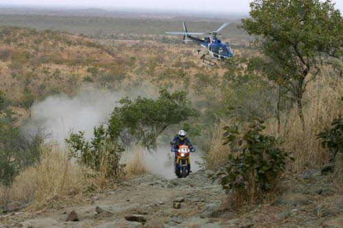 Chris in stage 12   Bamako - Labe